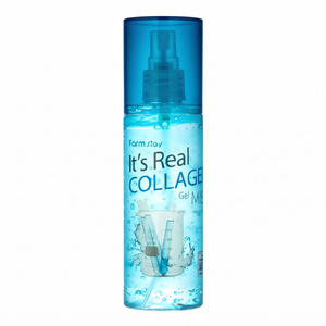 Farmstay It's Real Collagen Gel Mist nawilżająca mgiełka do twarzy w żelu 120 ml
