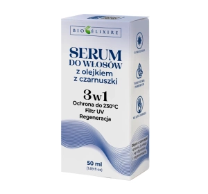 Bioelixire serum do włosów z olejkiem z czarnuszki i filtrami UV 50 ml