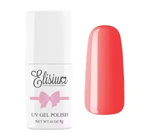 Elisium lakier hybrydowy 221 Neon Red 9 g