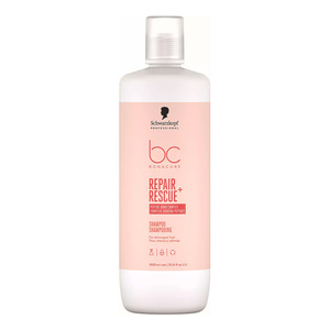 Schwarzkopf Professional BC Bonacure Repair Rescue+ szampon do włosów zniszczonych 1000 ml