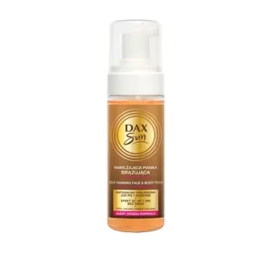 Dax Sun nawilżająca pianka brązująca do twarzy i ciała 160ml