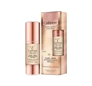 Dax Cosmetics Cashmere podkład fluid baza wygładzająco kryjąca 02 30 ml