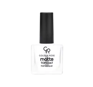 Golden Rose Matte Top Coat matowy utwardzacz na lakier do paznokci 10,5ml