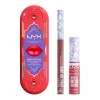NYX Professional Makeup Bridgerton Royal Treasures Lip Kit 01 zestaw do makijażu ust błyszczyk Royal Butter Gloss Peony Passion 8 ml + konturówka Royal Lip Liner Cupid's Secret 0,33 g