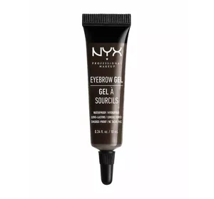 NYX Professional Makeup eyebrow gel żel do brwi 05 Black 10 ml