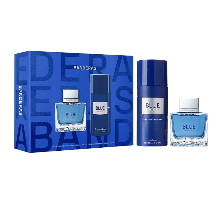 antonio banderas blue seduction for men woda toaletowa 100 ml   zestaw 