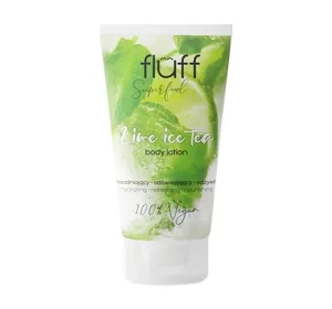 Fluff Superfood Lime Ice Tea body lotion odświeżający balsam do ciała 150 ml