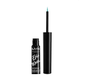 NYX Professional Makeup Epic Wear Metallic eyeliner w płynie 06 Teal Metal 3,5 ml
