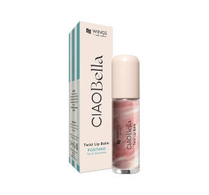 AA Wings of Color CIAO Bella błyszczyk-balsam do ust 03 Cherry Ice Swirl 5 ml