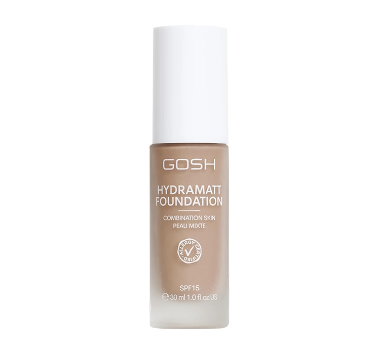 Gosh Hydramatt nawilżająco-matujący podkład do twarzy 010N Light Dark 30ml