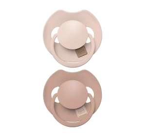 Lovi Prime smoczek silikonowy dynamiczny 6-18 miesięcy Nude & Blush 2 sztuki