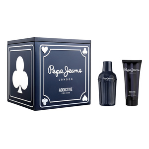 Pepe Jeans Addictive for Him woda perfumowana spray 100 ml + żel pod prysznic 100 ml