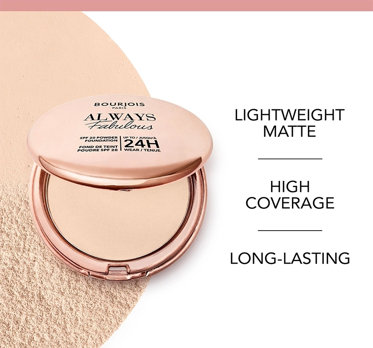 Bourjois Always Fabulous podkład w kompakcie 100 Rose Ivory 7g