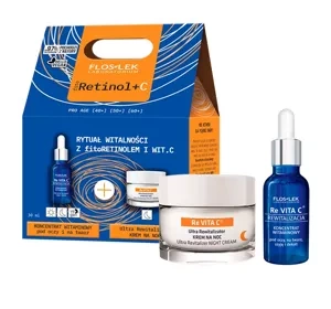 Floslek Fito Retinol+C zestaw krem pod oczy 30 ml + krem na noc 50 ml