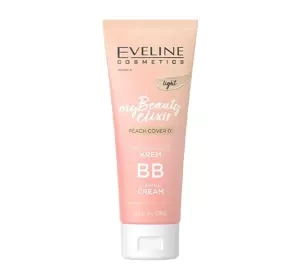 Eveline Cosmetics My Beauty Elixir pielęgnujący krem BB 01 Peach Cover Light 30 ml