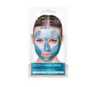 Bielenda Blue Detox maska metaliczna nawilżenie