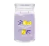 Yankee Candle Signature duża świeca zapachowa Lemon Lavender 567 g