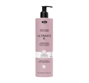 Lisap Milano Top Care Ultimate K maska laminująca do włosów Step 3 500 ml