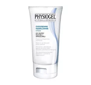 Physiogel Hypoallergenic Codzienne Nawilżenie krem do twarzy dla skóry suchej i wrażliwej 75 ml