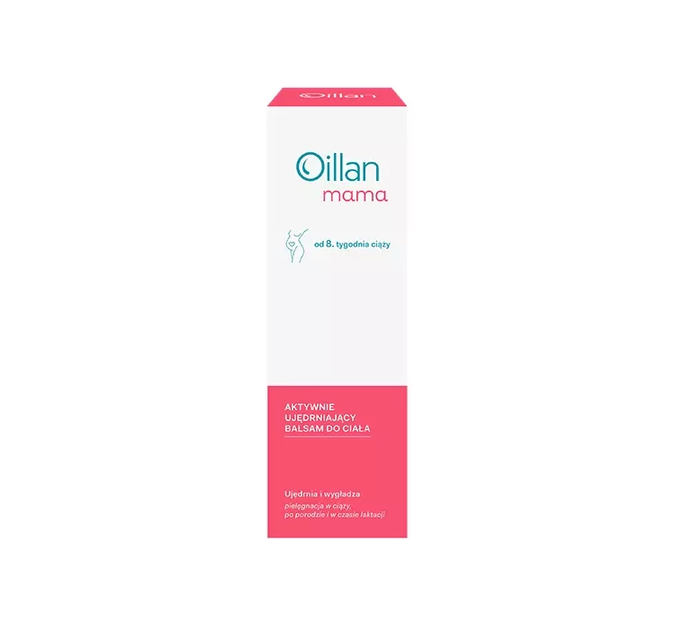 OILLAN MAMA AKTYWNIE UJĘDRNIAJĄCY BALSAM DO CIAŁA DLA KOBIET W CIĄŻY 200ML