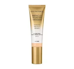 Max Factor Miracle Second Skin podkład 01 Fair 30 ml