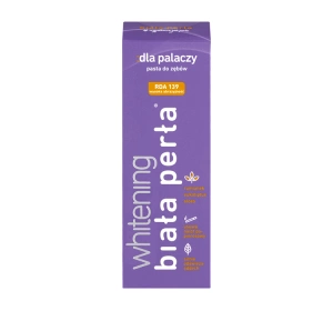 Biała Perła Whitening wybielająca pasta do zębów dla palaczy 75 ml