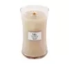 Woodwick Large Jar Candle świeca zapachowa White Honey 610g