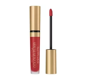 Max Factor Colour Elixir Soft Matte szminka do ust w płynie 030 Crushed Ruby 4 ml