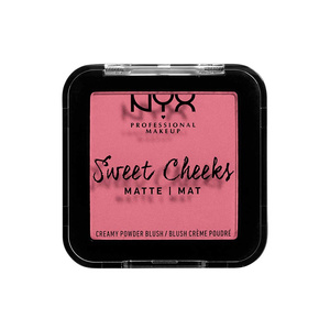 NYX Professional Makeup Sweet Cheeks Matte matowy róż do policzków 08 Rose & Play 5 g