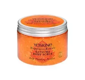Yoskine Happiness Rituals Satsuma peeling do ciała 300g