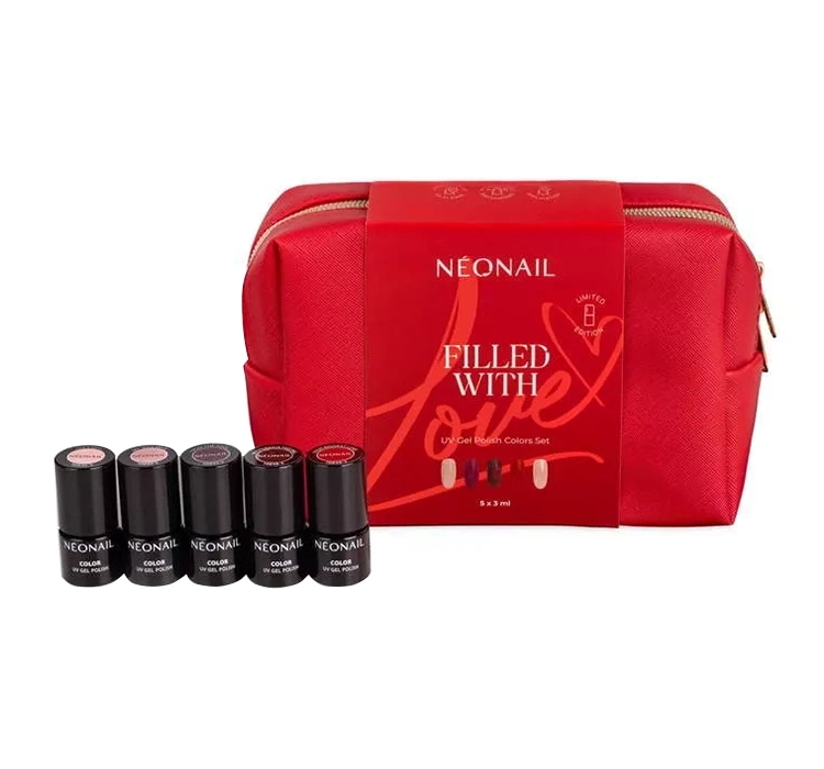 Love♡Tiger NeoNail Filled with Love zestaw do manicure hybrydowego z