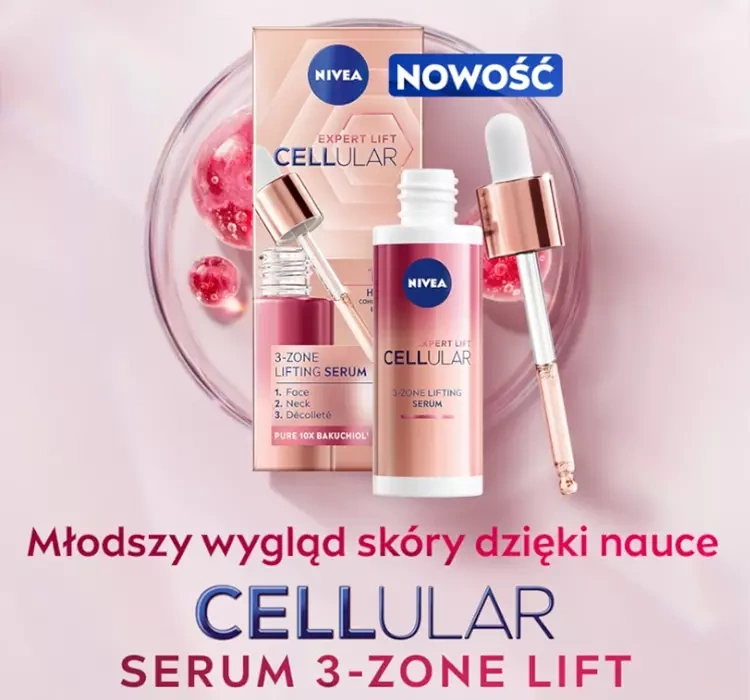 NIVEA Cellular Expert Lift 3-Zone serum przeciwstarzeniowe do twarzy 30ml