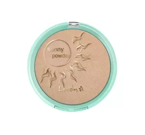 Lovely Sunny Powder prasowany puder brązujący o satynowym wykończeniu 16 g