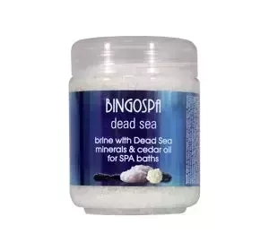 BingoSpa solanka do kąpieli z Morza Martwego 550 g