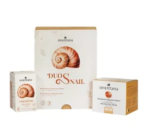 Orientana Duo Snail zestaw kosmetyków do pielęgnacji twarzy krem do twarzy + krem pod oczy