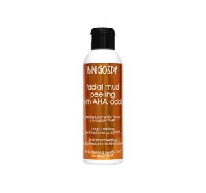 BingoSpa peeling błotny do twarzy z Kwasami AHA 120 g