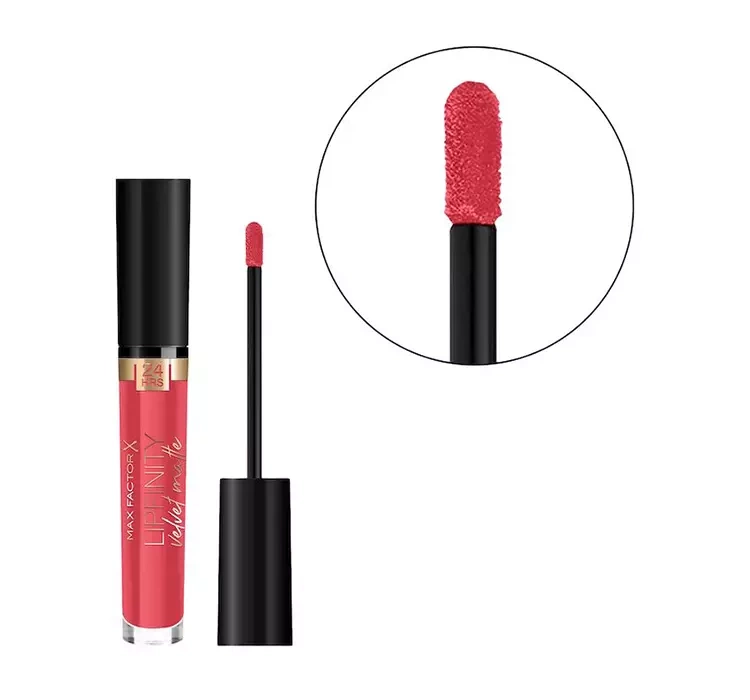 Max Factor Lipfinity Velvet Matte pomadka do ust 025 Red Luxury 3,5ml
