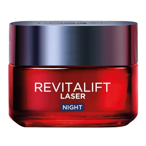 L'Oréal Paris Revitalift Laser krem przeciwstarzeniowy o potrójnym działaniu na noc 50 ml