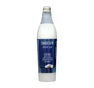 BINGOSPA kolagenowe mleczko do kąpieli z minerałami z Morza Martwego 400 ml
