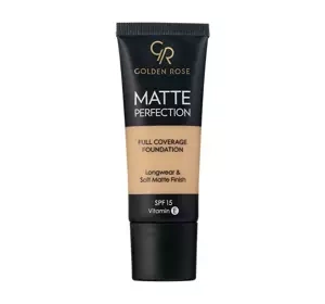 Golden Rose Matte Perfection SPF15 matujący podkład kryjący N6 35 ml