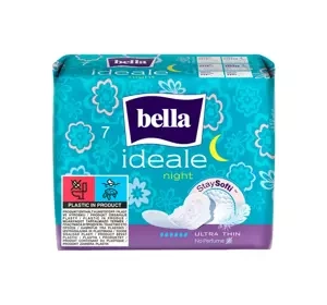 Bella Ideale Staysofti Night podpaski higieniczne ze skrzydełkami 7 sztuk