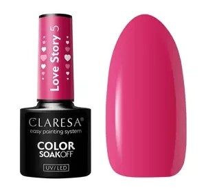 Claresa hybrydowy lakier do paznokci Love Story 5 5 g