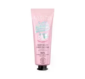 Eveline Cosmetics Holo Hand Pink Unicorn krem do rąk z różowym holo-pyłkiem 50 ml