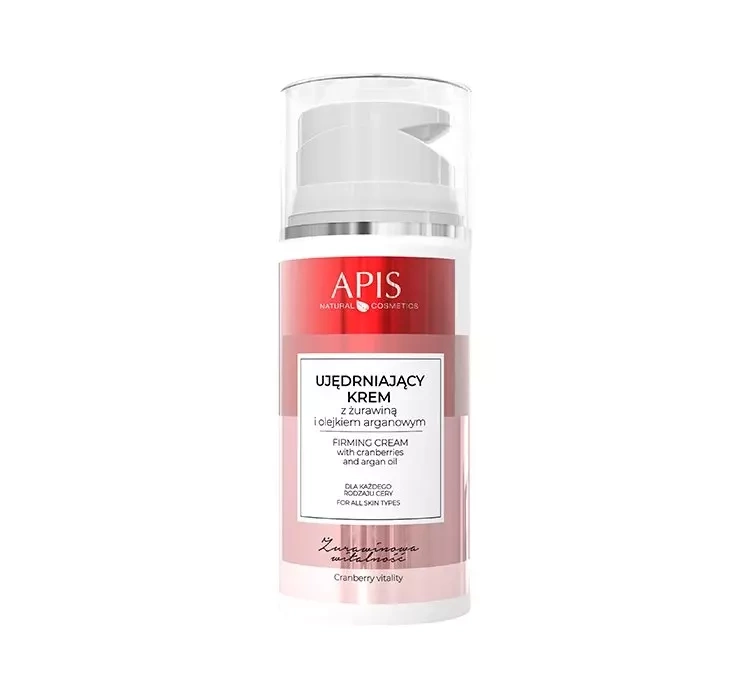 Apis Żurawinowa Witalność ujędrniający krem z żurawiną i olejkiem arganowym 100ml