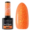 Claresa Rainbow Jello Base baza hybrydowa do paznokci Amber 5 g