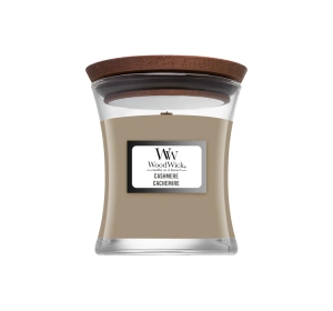 Woodwick Small Jar Candle świeca zapachowa Cashmere 85 g