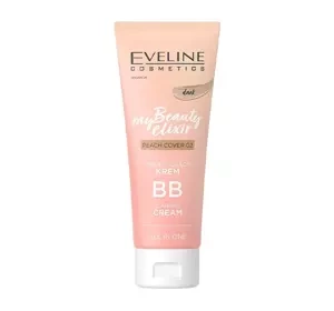 Eveline Cosmetics My Beauty Elixir pielęgnujący krem BB Peach Cover Dark 02 30 ml