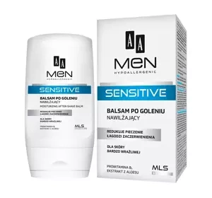 AA Men Sensitive Care balsam po goleniu nawilżający 100 ml