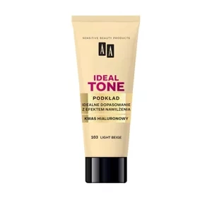 AA Ideal Tone podkład perfekcyjne dopasowanie 103 Light Beige 30ml