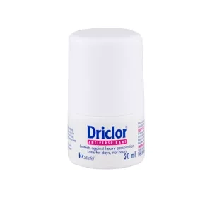 Driclor Roll On antyperspirant w kulce przeciw nadmiernej potliwości 20 ml